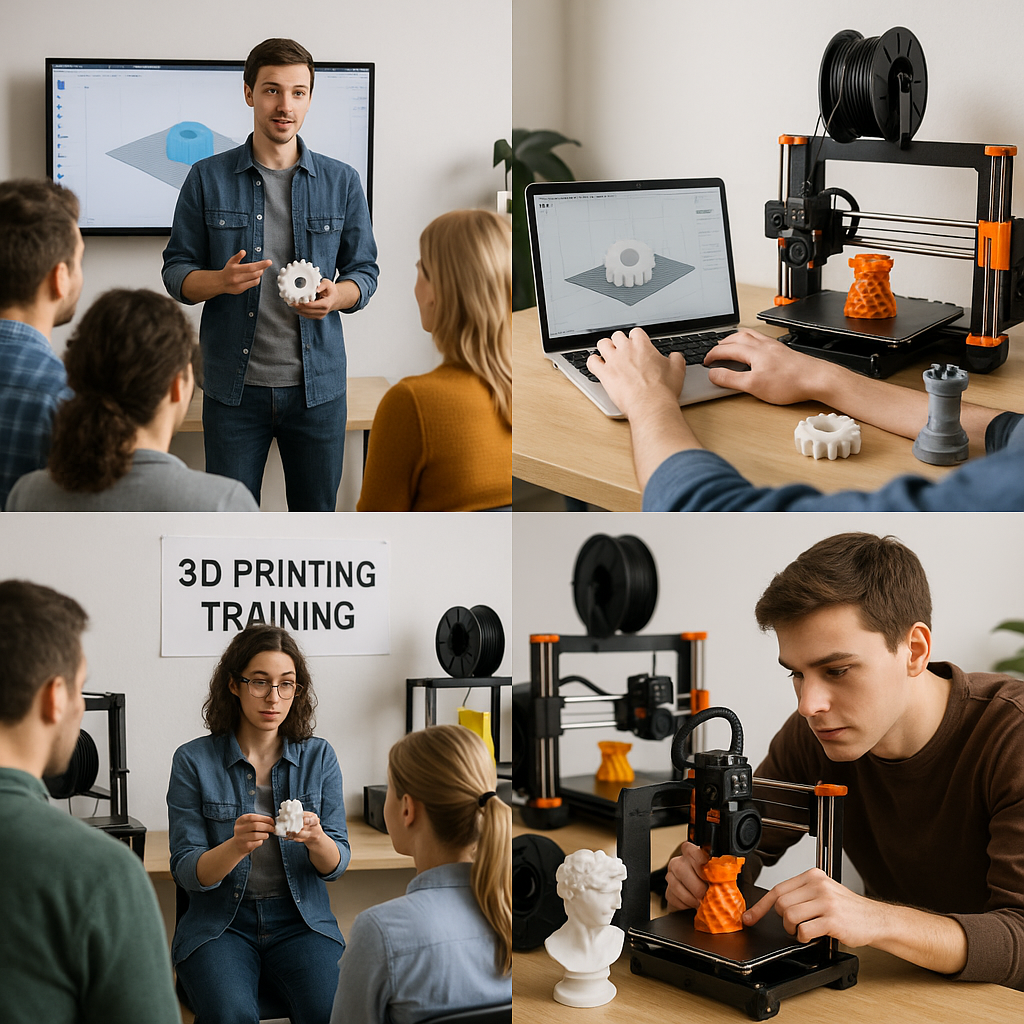3D Printing Training Courses & 1-on-1 Coaching – Learn 3D Printing