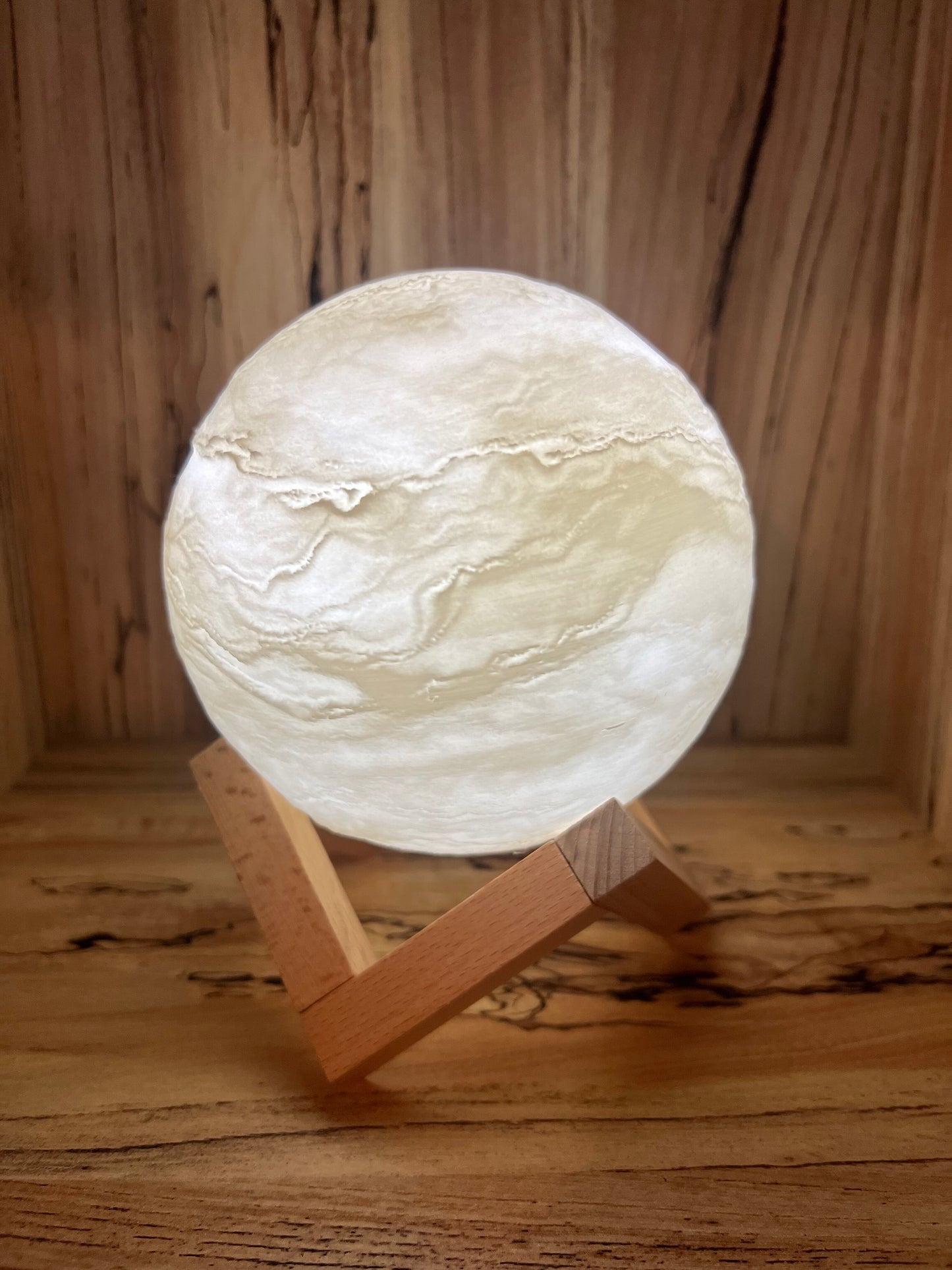 3D Printed Light Up Planet Globes