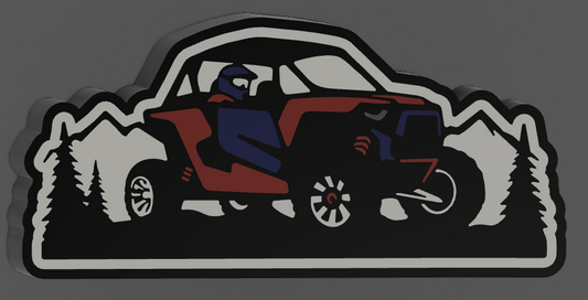 Side by Side ATV Light Box
