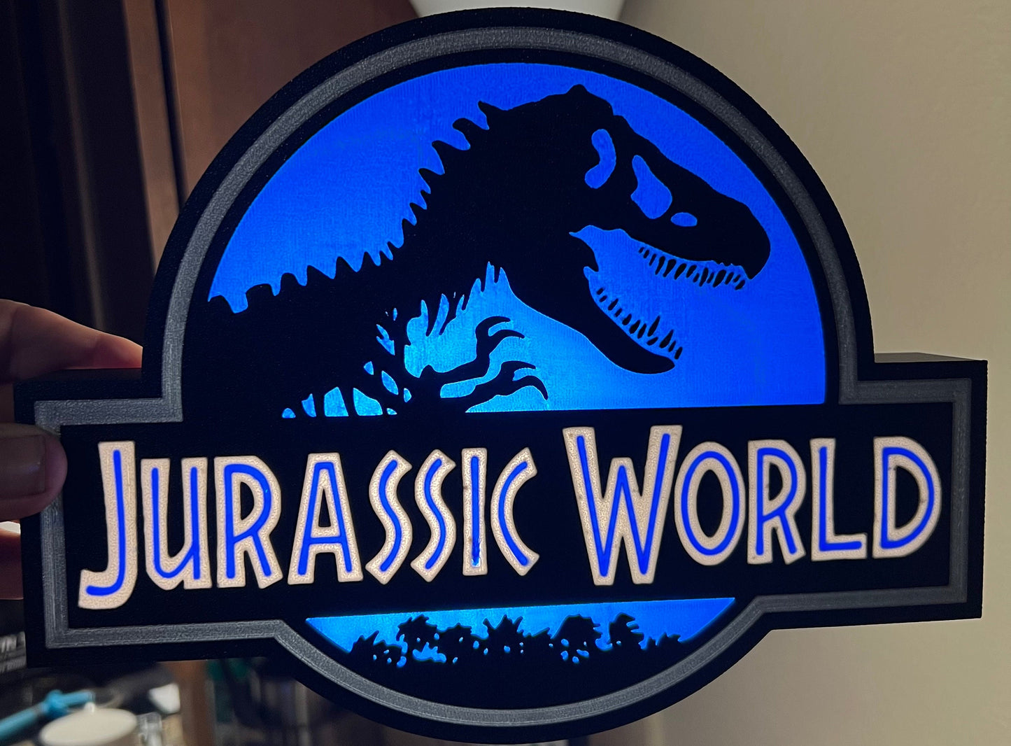 Jurassic Park and Jurassic World Light box combo pack