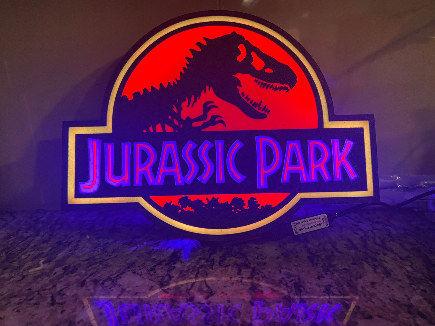 Jurassic Park and Jurassic World Light box combo pack