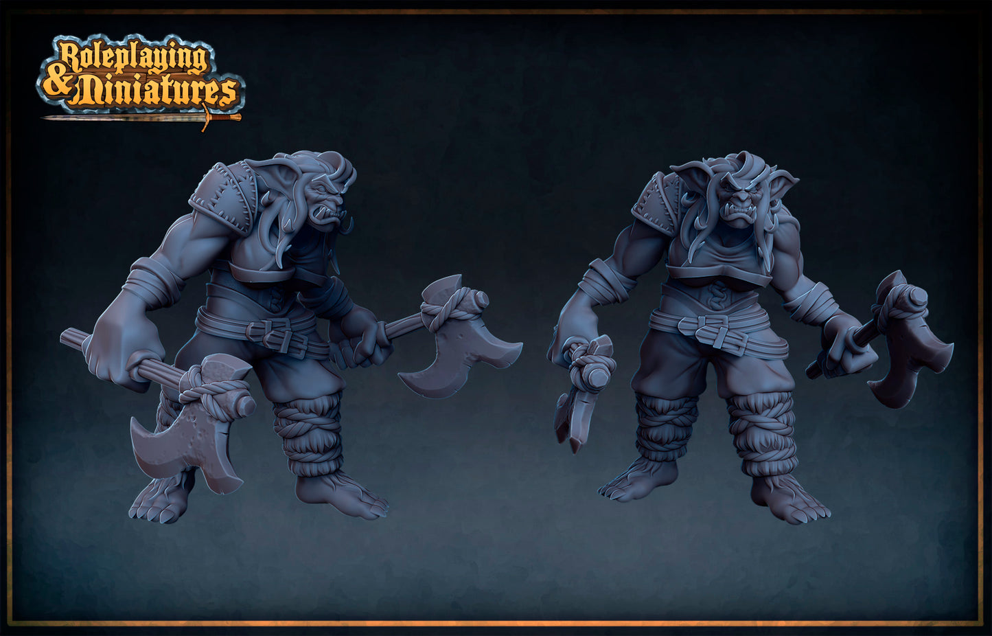 Dungeons and Dragon Bugbear Miniatures Individual or as a Kit with all 5 models. High-Quality DND RPG Miniature Role Playing & Miniatures