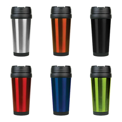 17oz Custom Engraved Tumbler Travel Mug with Lid