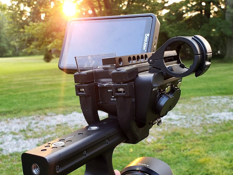 Sony FX3 Top Handle Cage V3.0 Digital Download (STL FILE)