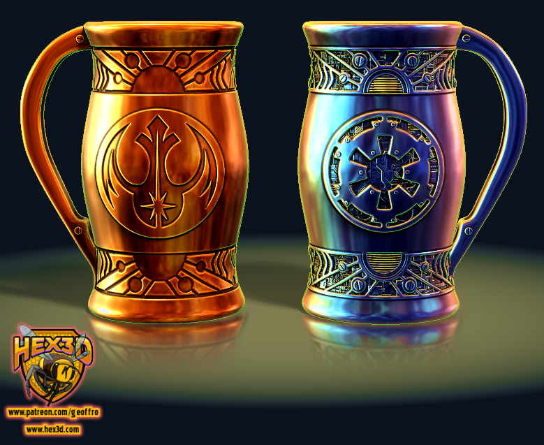 Alliance and Imperial-Twin Mug Pack