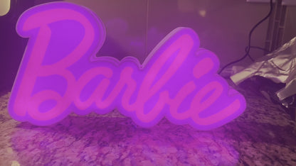 Barbie Logo Light Box